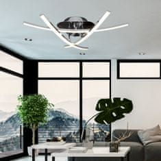 Tutumi Stropné svietidlo Plafon LED Modern strieborné