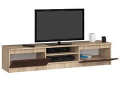 Akord TV stolík Ronon 160 cm sonoma/wenge