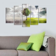 Hanah Home Viacdielny obraz A Tree By The Water110x60 cm