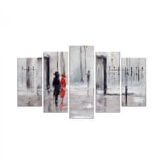 Hanah Home Viacdielny obraz Man And Woman 110x60 cm
