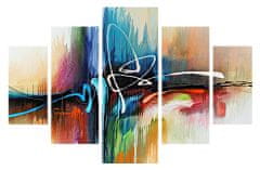 Hanah Home Viacdielny obraz Street art 92 x 56 cm