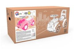Lean-toys Car Rider 6658 Ružové zvuky, klaksón
