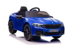 Lean-toys BMW M5 batéria Vozidlo modrá