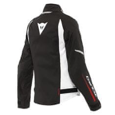 Dainese VELOCE D-DRY LADY športová textilná bunda black/white/lava-red-veľkosť 46