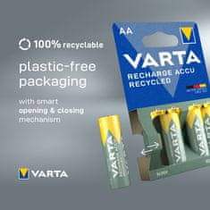 VARTA Nabíjacie batérie Recycled 4 AA 2100 mAh R2U 56816101404