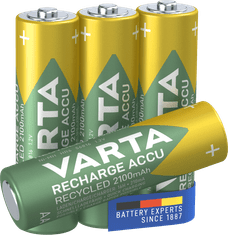 VARTA Nabíjacie batérie Recycled 4 AA 2100 mAh R2U 56816101404