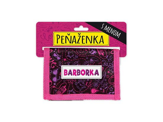 Nekupto Detská peňaženka s menom BARBORKA