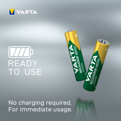 VARTA Nabíjacie batérie Power 4 AAA 800 mAh R2U 56703101404