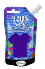 IZINK farba na textil - fialová 80 ml