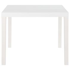 Petromila vidaXL Záhradný stôl 150x90x72 cm PP biely