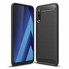 IZMAEL Puzdro Carbon Bush TPU pre Samsung Galaxy A01/Galaxy M01 - Čierna KP19349