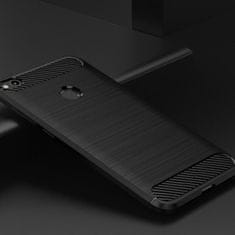 IZMAEL Puzdro Carbon Bush TPU pre Samsung Galaxy A01/Galaxy M01 - Čierna KP19349