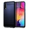 Carbon Shield TPU puzdro pre Samsung Galaxy M20 - Tmavo Modrá KP19383