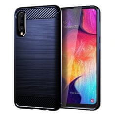 IZMAEL Puzdro Carbon Bush TPU pre Samsung Galaxy M30 - Tmavo Modrá KP19394