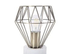 Beliani Malá mosadzná kovová lampa MOONI