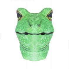 Korbi Profesionálna latexová maska Žaba žabia hlava