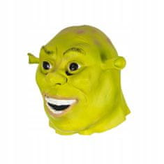 Korbi Profesionálna latexová maska Shrek ogre bájka