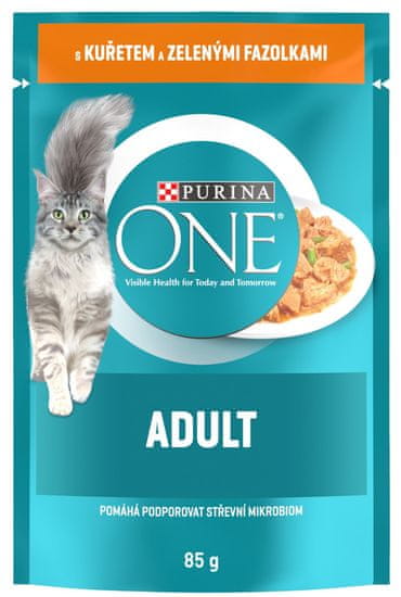 Purina ONE ONE ADULT kura v šťave 26x85 g