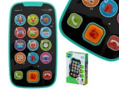 WOWO Modrý Vzdelávací Smartfón pre Deti - HOLA Modrý Vzdelávací Smartfón pre Deti