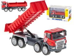 WOWO Sklápačka Model z Kovu 1:50 - Model Sklápačky z Odlievaného Kovu 1:50