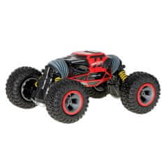 Ikonka Obojstranné RC auto s kĺbmi 47cm červené