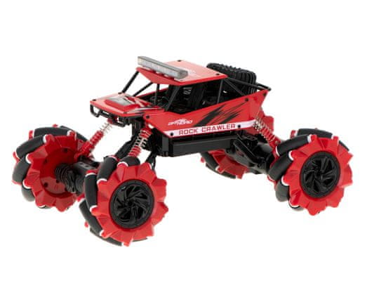 WOWO RC Auto Diaľkové Ovládanie NQD Drift Crawler - RC Auto na Diaľkové Ovládanie NQD Drift Crawler 4WD 1:16 - Červené