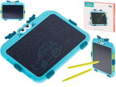 Ikonka Grafický tablet na kreslenie jeleň 10' modrý