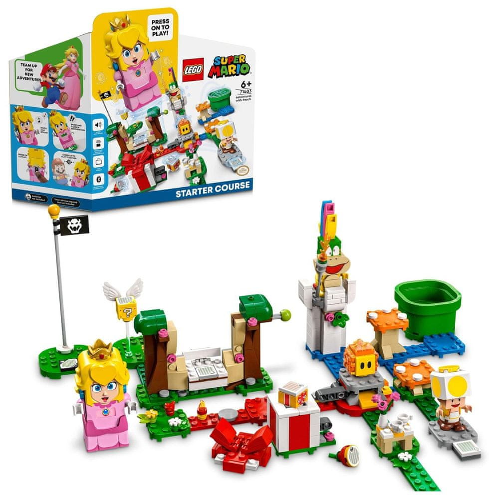 LEGO Super Mario 71403 Dobrodružstvo s Peach – štartovací set