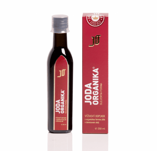 JODA ORGANIKA Jód - V tekvicovom oleji (250ML)