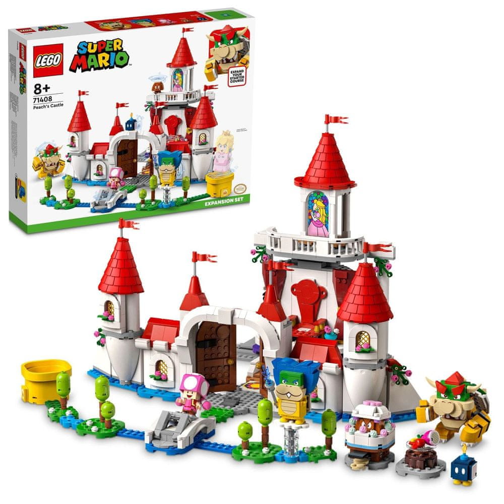 LEGO Super Mario 71408 Hrad Peach - rozširujúci set