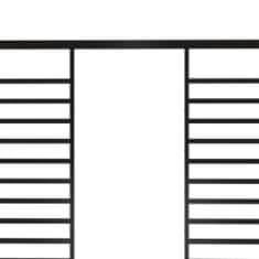 Vidaxl Altánok so zaťahovacou strieškou 4x3x2,3 m antracitový 180 g/m2