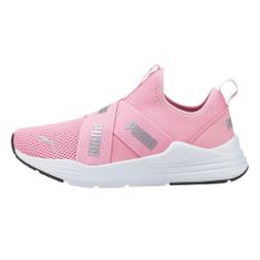 Puma Obuv ružová 38.5 EU Wired Run Slip ON Summer JR