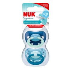 Nuk Cumlík Signature 6-18m 2ks chlapec - 6-18 m