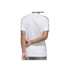 Adidas Tričko biela XXL D2M 3STRIPES Tee