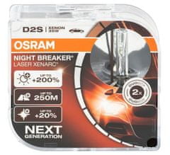 Osram D2S Night Breaker Laser +200% 66240XNL - autožiarovka