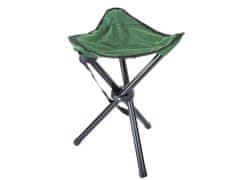 Verk 01298 Skladacia stolička trojnožka zelená