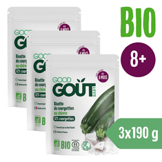 Good Gout BIO Cuketové rizoto s kozím syrom 3x 190 g