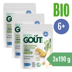 Good Gout BIO Pór so zemiačikom a treskou 3 x (190 g)