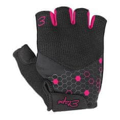 Etape Betty cyklistické rukavice čierna-ružová Veľkosť oblečenia: M