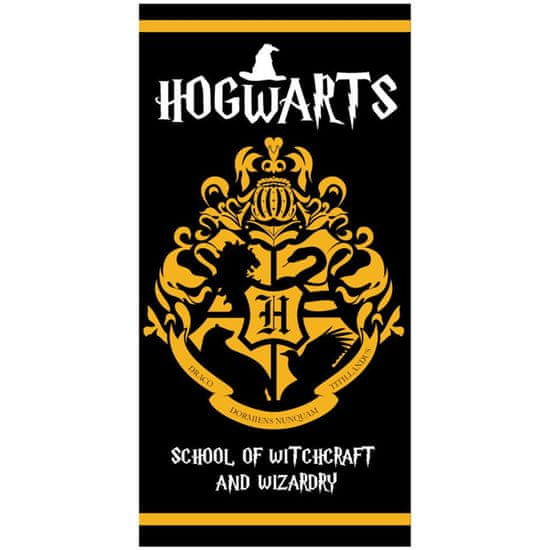 E plus M Plážová osuška Harry Potter - Hogwarts School of Witchcraft and Wizardry