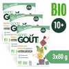 Good Gout BIO Sušienky Farby a tvary 3 x (80 g)