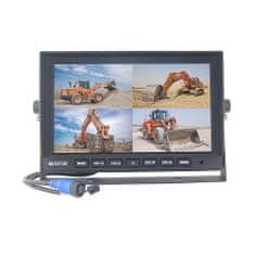 tss GROUP TFT10HD4 Monitor 10" AHD 4ch 4split 4PIN 12/24V