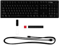 HyperX Alloy Origins PBT HX (639N3AA#ABA), červená, US