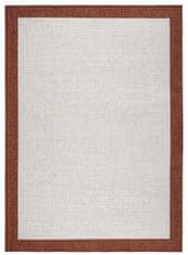 NORTHRUGS Kusový koberec Twin-Wendeteppiche 103106 creme terra – na von aj na doma 80x150