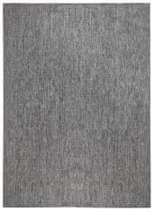 NORTHRUGS Kusový koberec Twin-Wendeteppiche 103097 grau creme – na von aj na doma 80x150