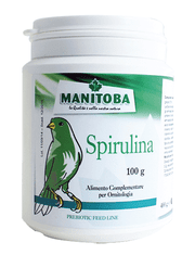 Manitoba Vitamín pre papagáje a vtáky Spirulina 100 g