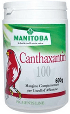 Manitoba Farbivo pre kanáriky a vtáky Canthaxantin 600 g