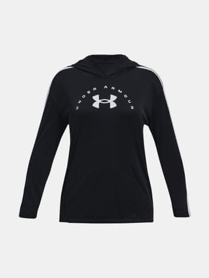 Under Armour Mikina Tech Graphic LS Hoodie-BLK