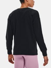 Under Armour Mikina Rival Fleece Oversize Crew-BLK XS