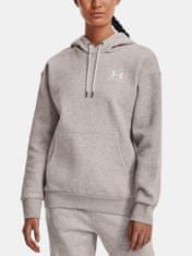 Under Armour Mikina Essential Fleece Hoodie-GRY S